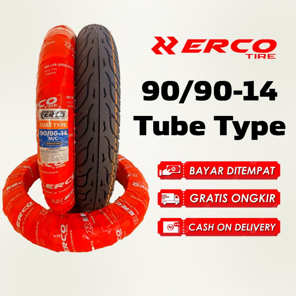 Jual Erco Tire Ban Luar Motor Matic Ring Nontubeless Tube