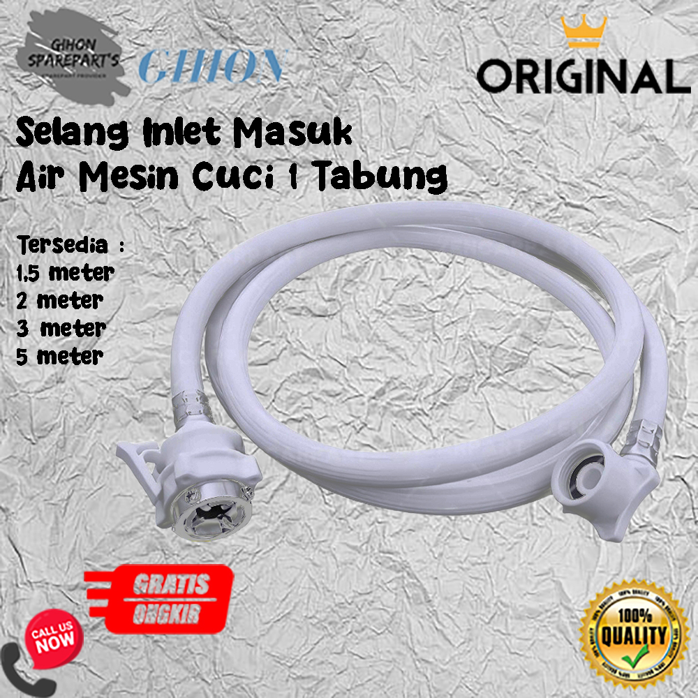 Jual Selang Inlet Mesin Cuci Ukuran M M M M Shopee Indonesia