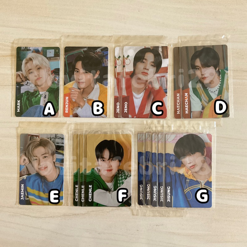 Jual READY STOCK PHOTOCARD MARK RENJUN JENO HAECHAN JAEMIN CHENLE