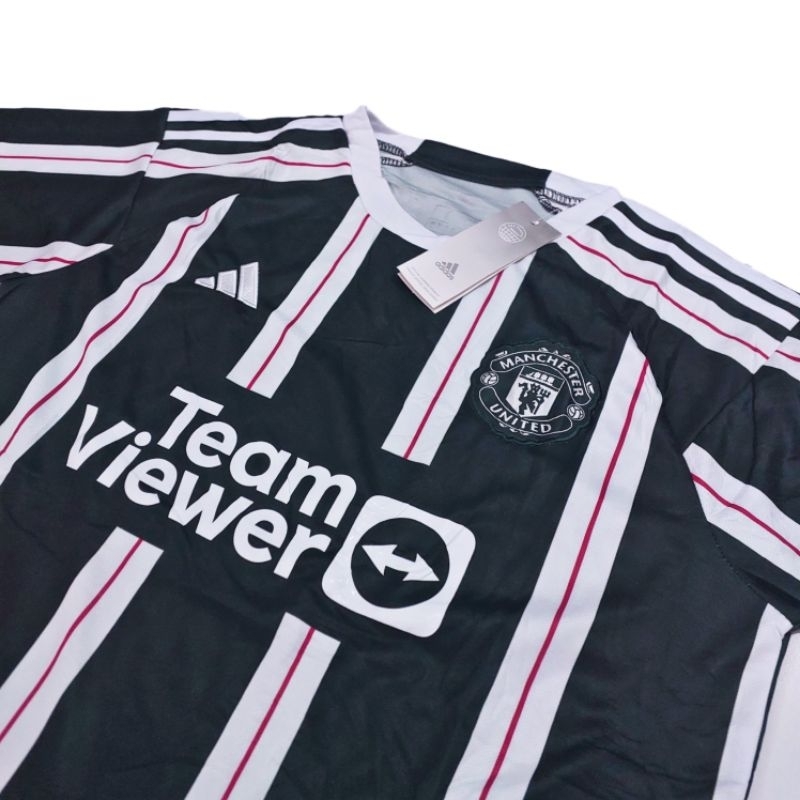 Jual Jersey Mu Away Sponsor Non Block Full Patch Baju Kaos