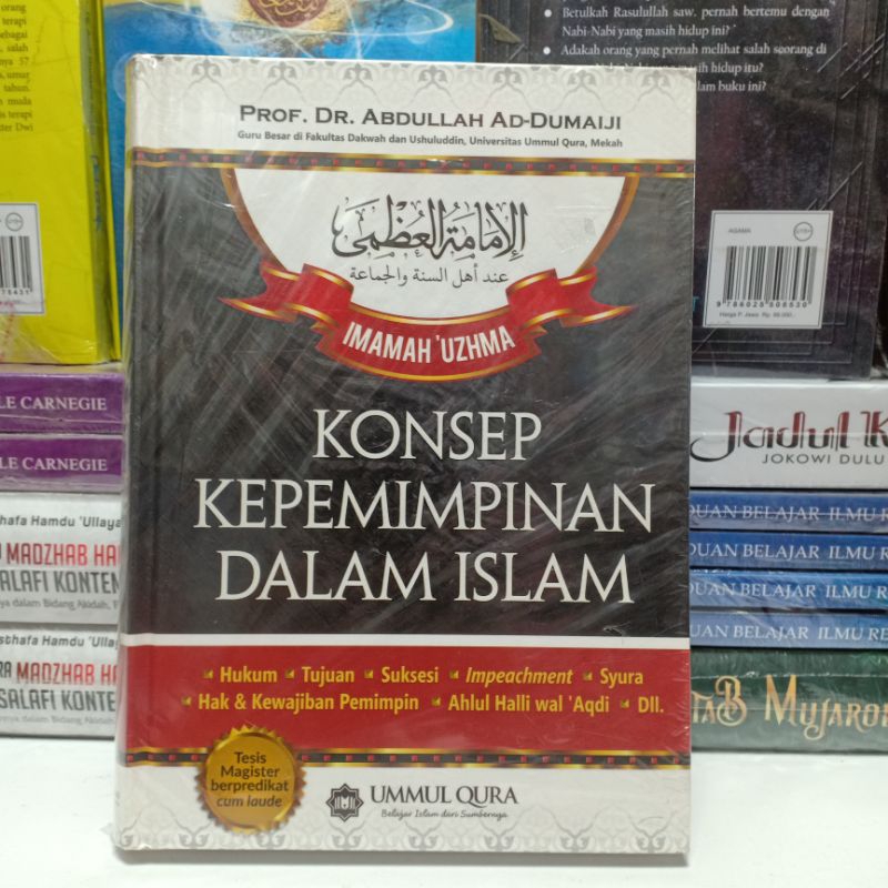 Jual Buku Konsep Kepemimpinan Dalam Islam Prof DR Abdullah Ad