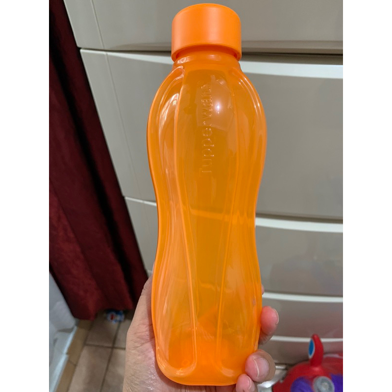 Jual Pcs Eco Bottle Ml Tupperware Orange Botol Minum Tutup Ulir