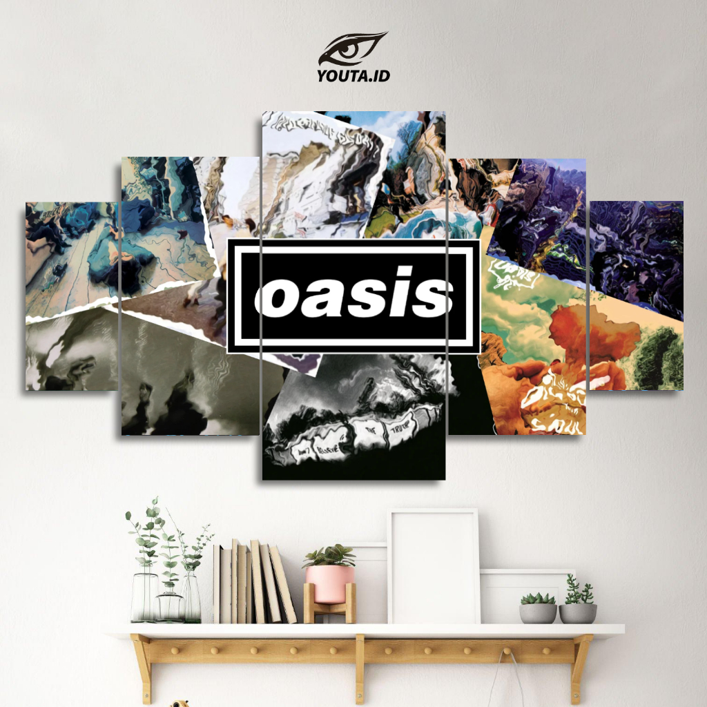 Jual Youta Id Hiasan Pajangan Dinding Band Poster Band Set Oasis