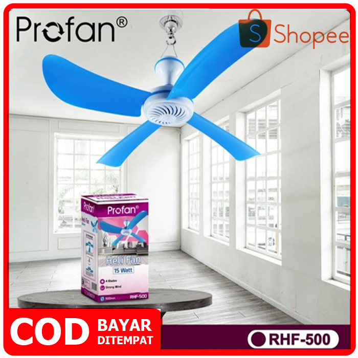 Jual Profan Heli Fan W Watt Helifan Kipas Angin Gantung Rhf