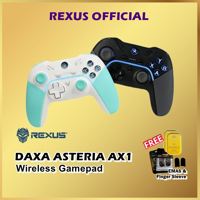 Jual Rexus Daxa Asteria Ax Wireless Gamepad Joystick Ax Shopee