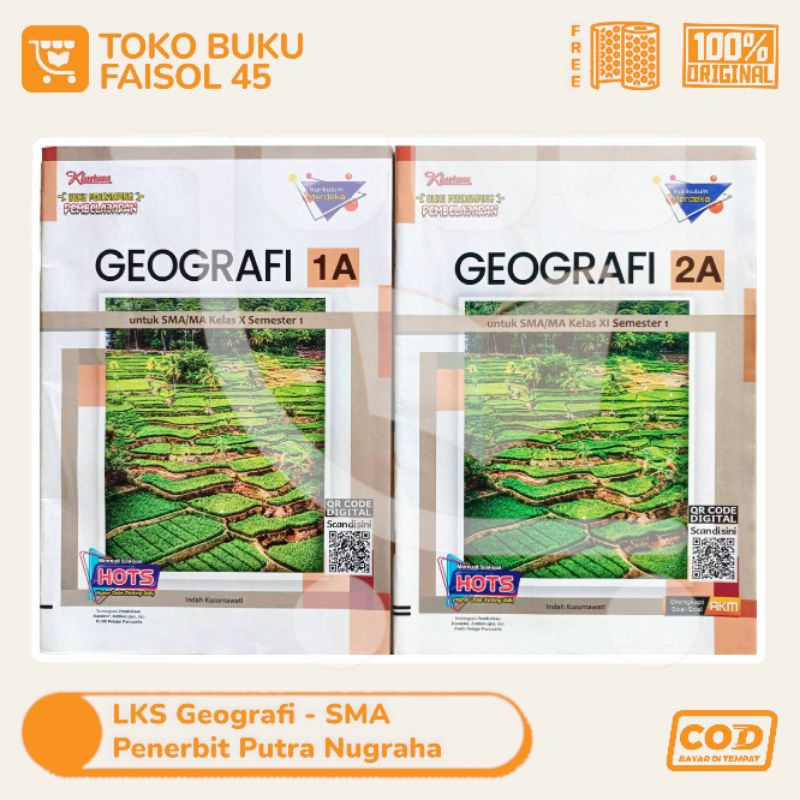 Jual Lks Geografi Sma Kelas Putra Nugraha Kharisma