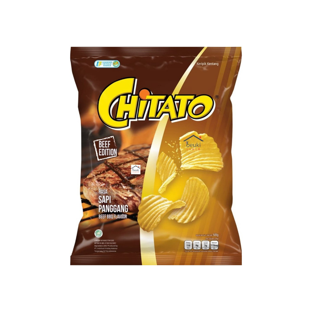 Jual Chitato Sapi Panggang Keripik Kentang Kemasan Besar Shopee Indonesia