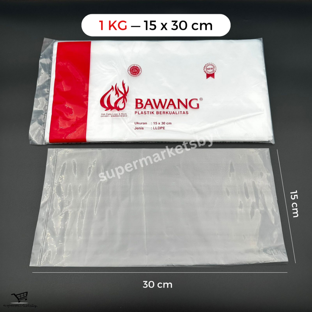 Jual PE BAWANG PLASTIK ES PLASTIK SAYUR MURAH PLASTIK 1 4 KG 1