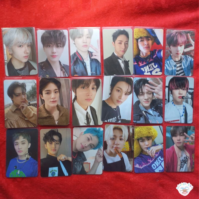 Jual Ready Photocard Official Haechan Pilek Jaemin Jeno Renjun Mark