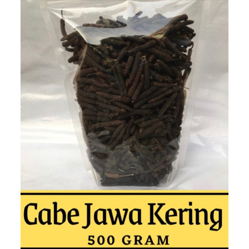 Jual Cabe Jawa Kering Cabe Jamu 500 Gram Shopee Indonesia