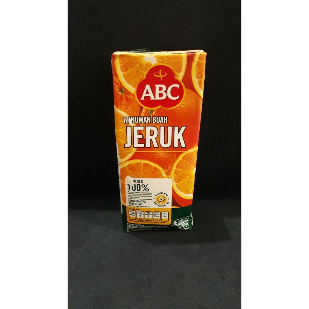 Jual ABC MINUMAN BUAH JERUK 250ML Shopee Indonesia