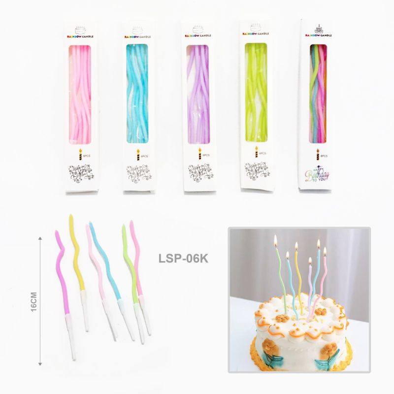 Jual Lilin Spiral Macaron Lilin Ulang Tahun Lilin Kue Shopee Indonesia