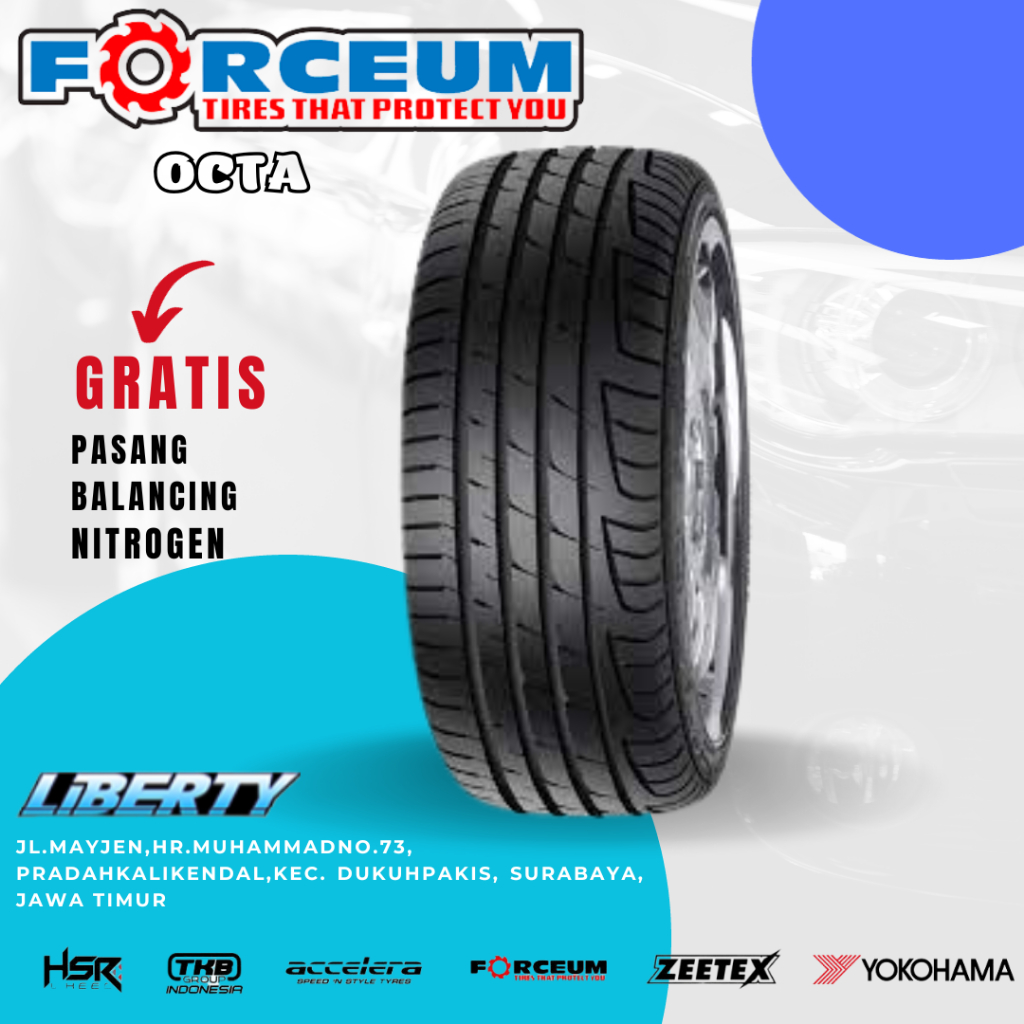 Jual BAN MOBIL FORCEUM OCTA 205 55 R16 Shopee Indonesia