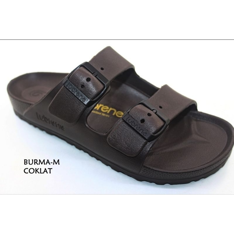 Jual Ando Sandal Selop Sultan Pria Dewasa Hitam Cokelat Navy Abu