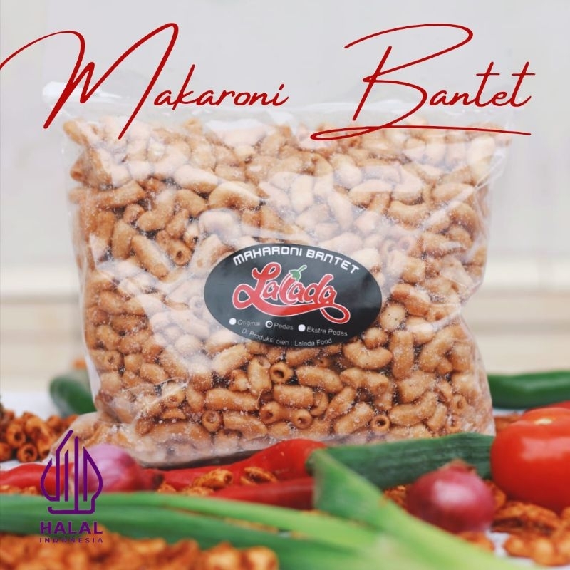 Jual Makaroni Bantet Kemasan 500 Gram Lalada Shopee Indonesia