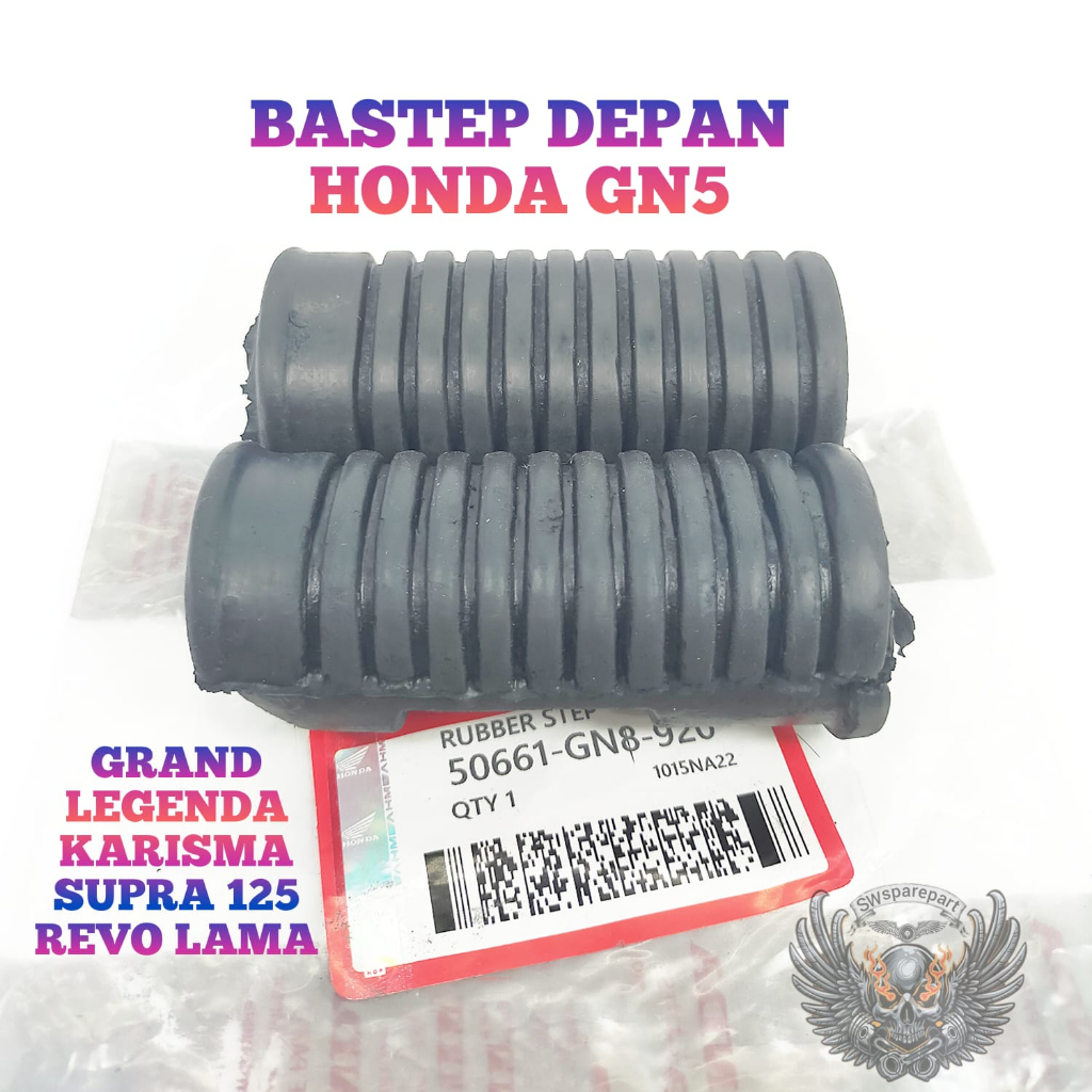 Jual KARET BASTEP DEPAN HONDA GRAND SUPRA 125 REVO LAMA KARISMA