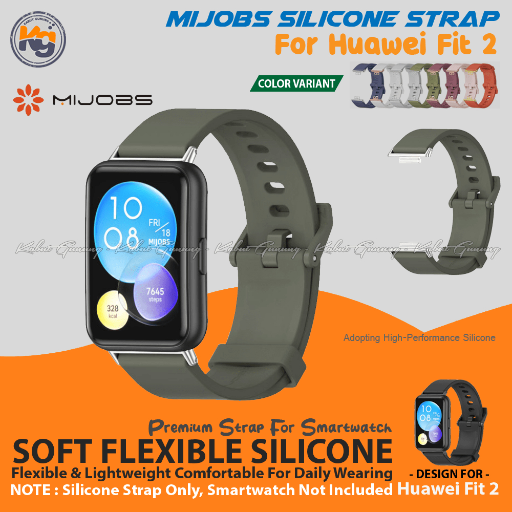 Jual Mijobs Silikon Strap Premium Mix Stainless Steel Huawei Watch Fit