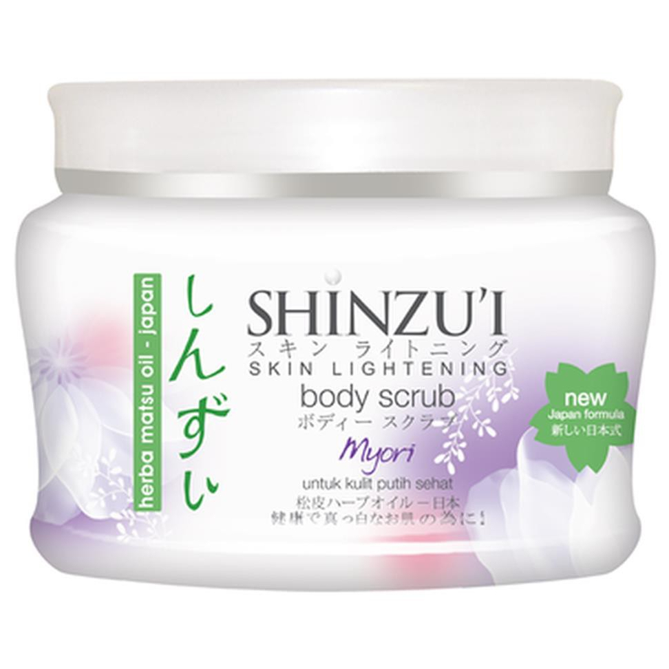 Jual Shinzui Body Scrub Gr Lulur Badan Skin Lightening Red Kirei