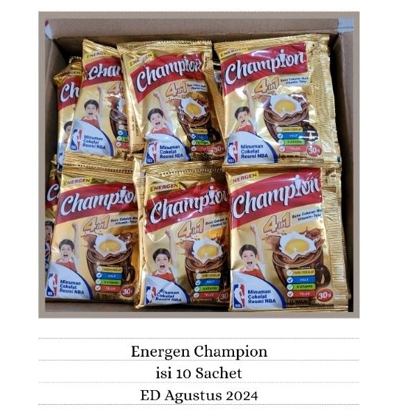 Jual Energen Champion In Isi Sachet Shopee Indonesia