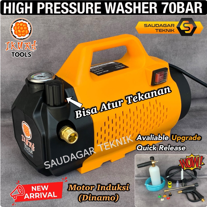 Jual Jet Cleaner Ikura Mesin Steam Cuci Mobil Motor Ac Variable Speed