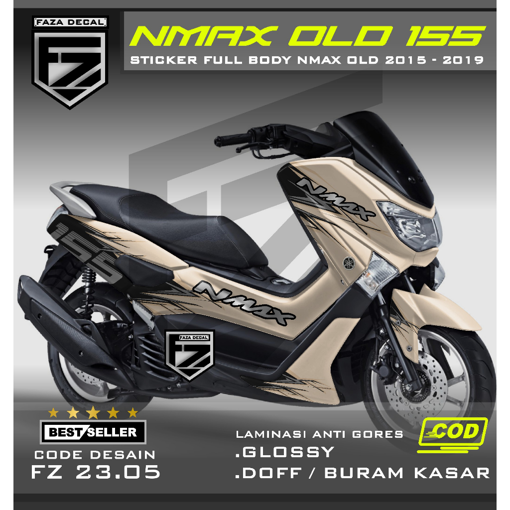 Jual COD Decal Nmax Old Full Body Decal Nmax 155 Fullbody 2015 2016