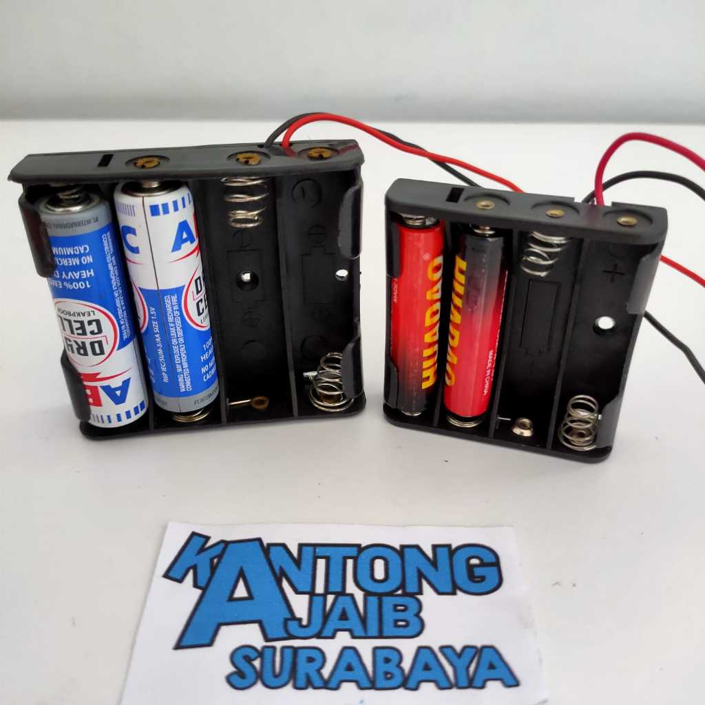 Jual Tempat Baterai Aa Isi Baterai Holder Aa Slot Tempat Baterai A