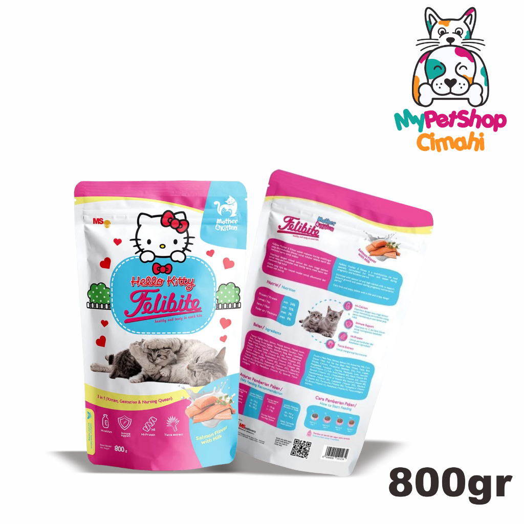 Jual Felibite Mother Kitten 800gr Dry Cat Food Makanan Kering Untuk