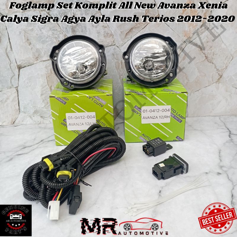 Jual Fog Lamp FogLamp Avanza Xenia Rush Terios 2012 2019 Merk Koito