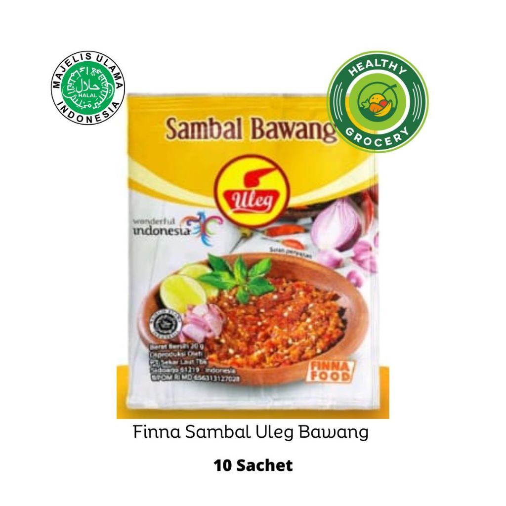 Jual Finna Sambal Uleg All Varian Sachet Finna Sambel Geprek Udang