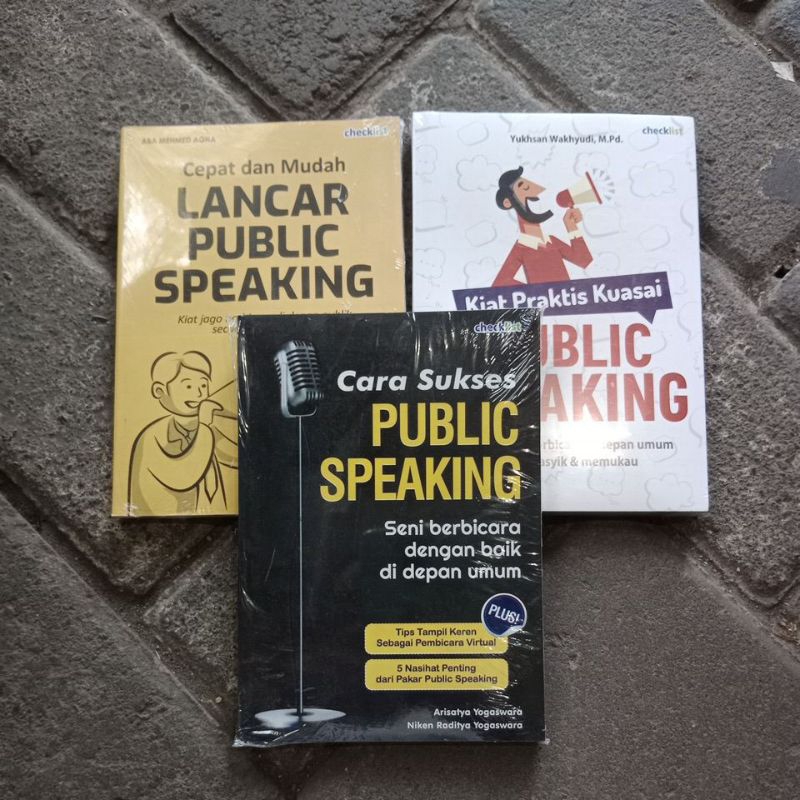 Jual Buku Cepat Dan Mudah Lancar Public Speaking Kuning Speaking