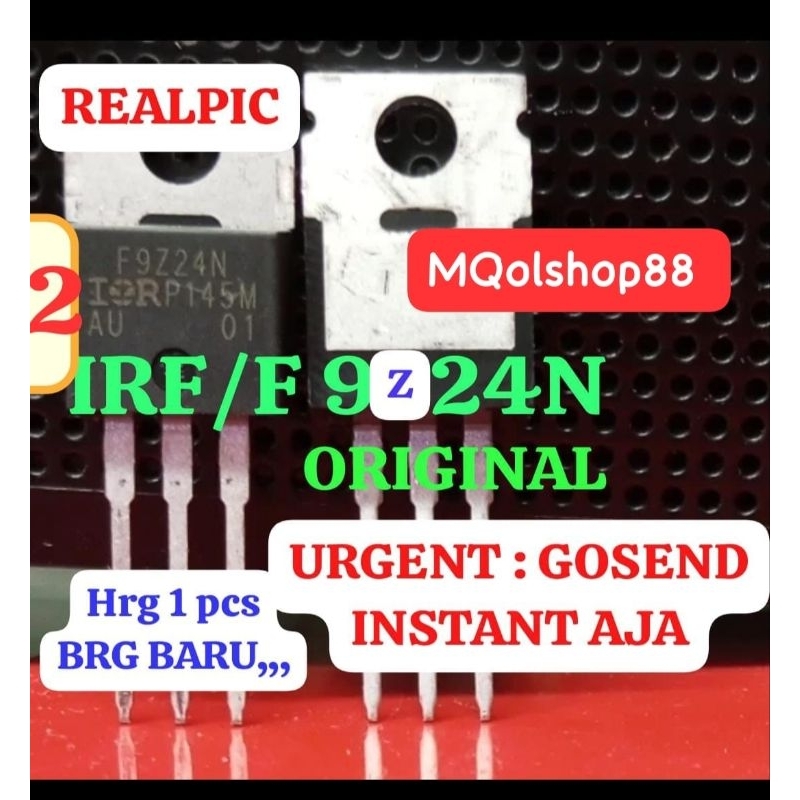 Jual IRF9Z24N IRF 9Z24N F9Z24N F 9Z24N Z24N TR TRANSISTOR MOSFET IGBT