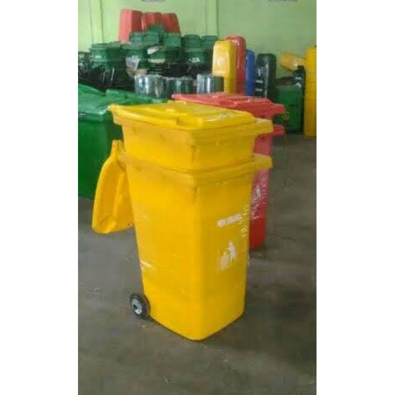 Jual Tempat Sampah Roda Kapasitas Liter Fiberglas Shopee Indonesia