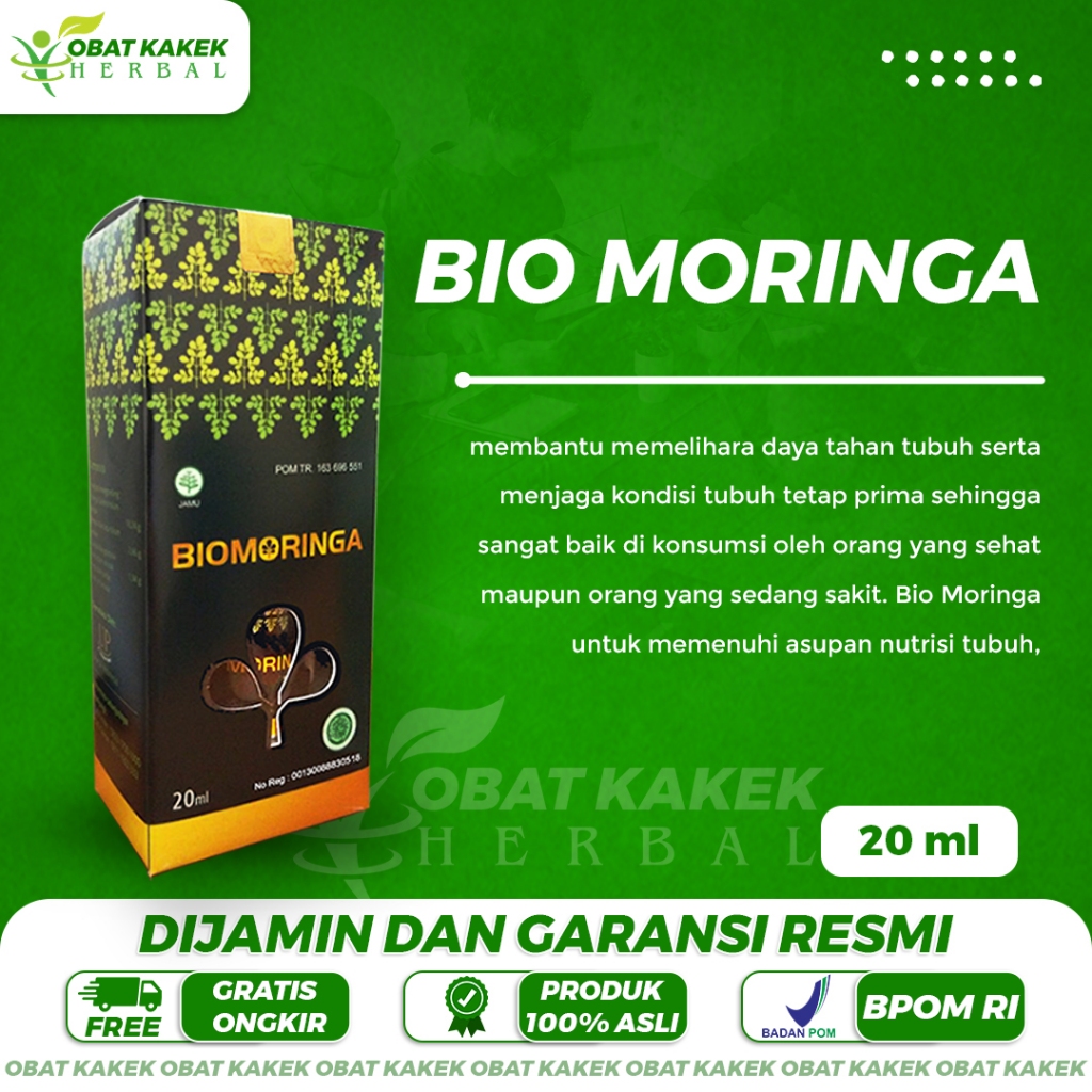 Jual Bio Moringa Bio Moringa Daun Kelor Ekstrak Kelor Jamu