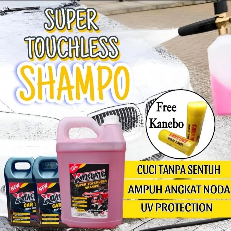 Jual Shampoo Mobil Dan Motor Super Touchless Shampoo Shopee Indonesia