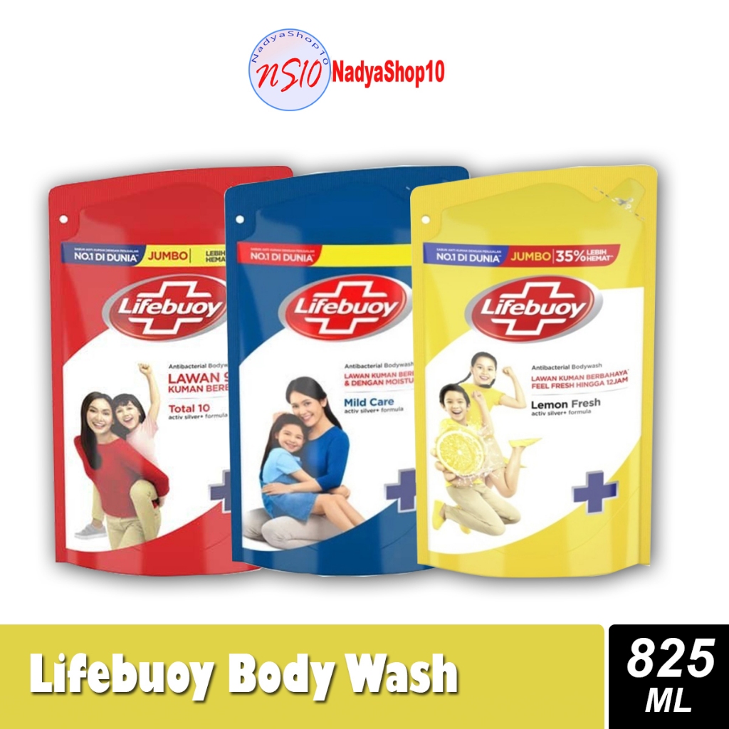 Jual Lifebuoy Body Wash Jumbo Ml Shopee Indonesia