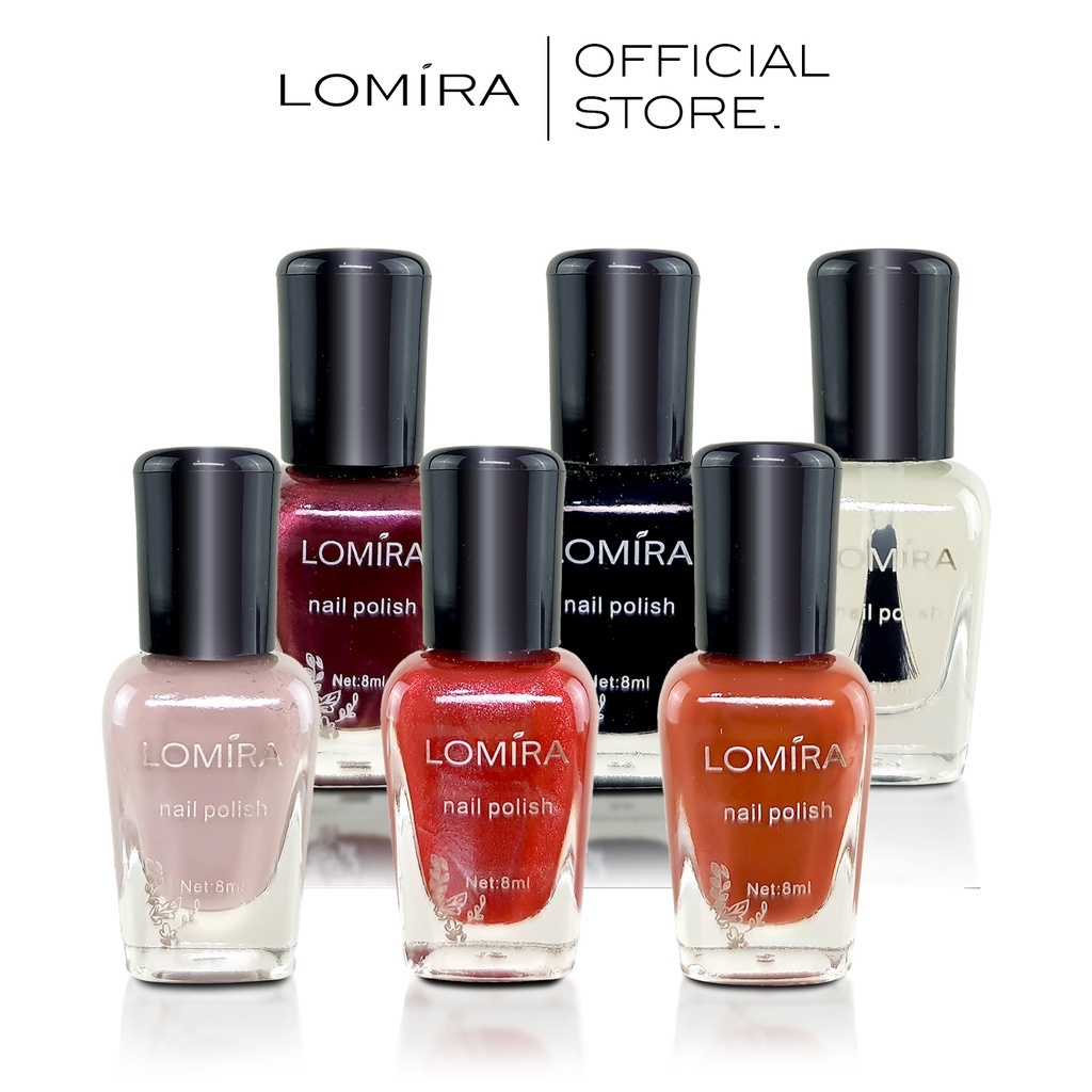 Jual Lomira Nail Polish Nude Ml Kutek Cat Kuku Ecer Shopee Indonesia