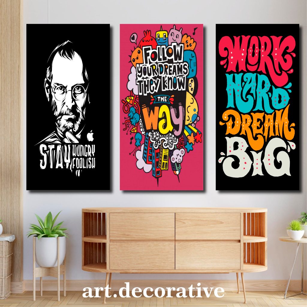 Jual Artdecorative Hiasan Dinding Quotes Kata Kata Motivasi Walldecor