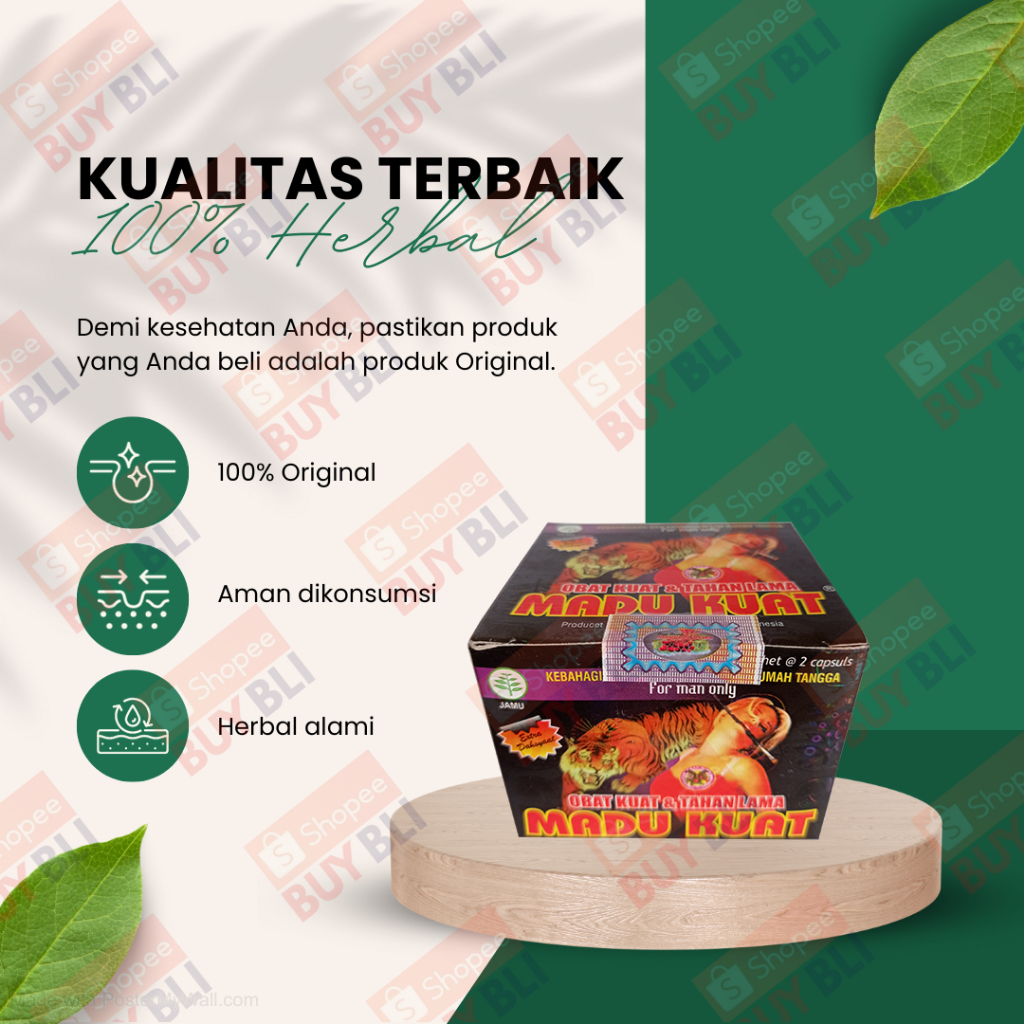 Jual Produk Original Herbal Kesehatan Kapsul Madu Kuat Asli Original