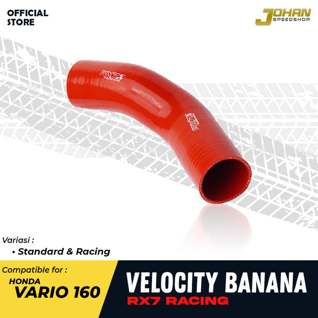 Jual Velocity Banana Rubber Rx7 Racing Vario 160 Standar 32mm 34mm