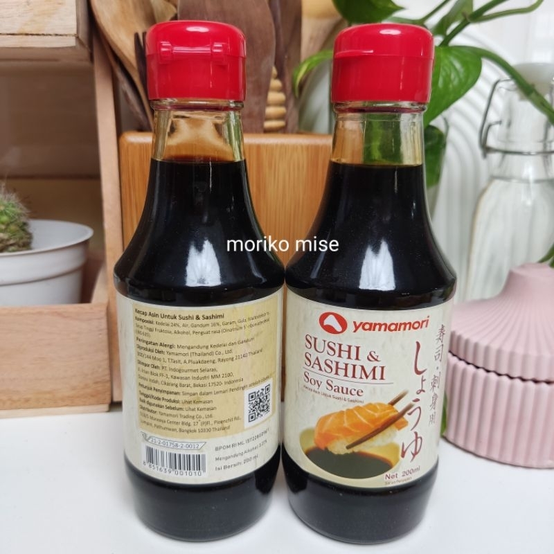 Jual YAMAMORI Sushi Sashimi Soy Sauce 200 Ml Sushi Dan Sashimi Shopee