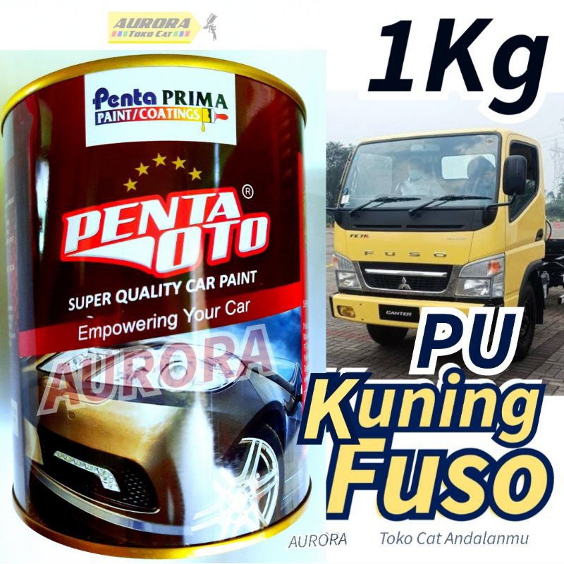 Jual Cat Pu Kuning Yellow Mitsubishi Fuso Canter Kilo Shopee Indonesia