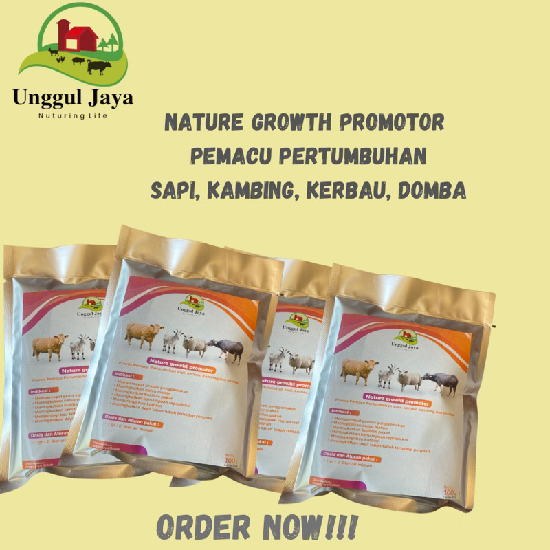 Jual Penggemuk Sapi Kambing Kerbau Nature Growth Promotor Shopee