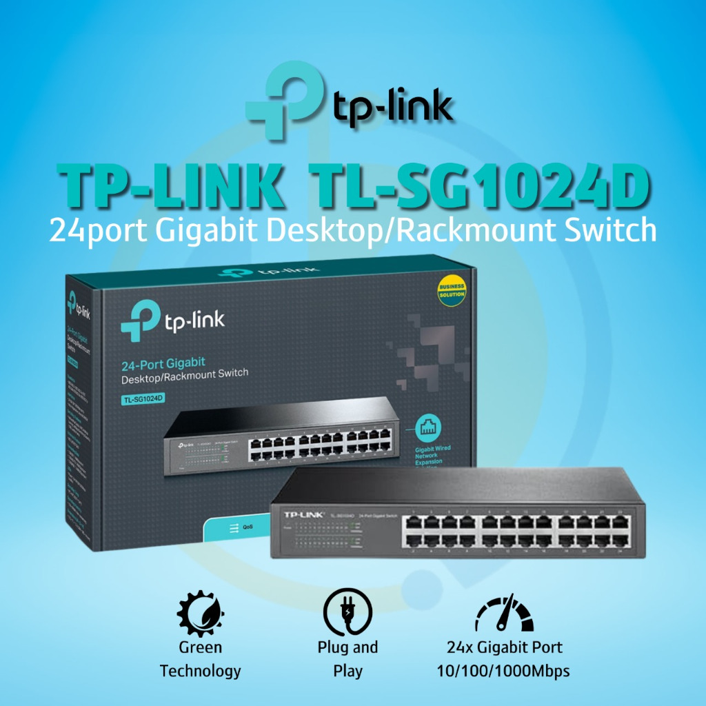 Jual Tp Link Tl Sg D Port Gigabit Desktop Rackmount Switch