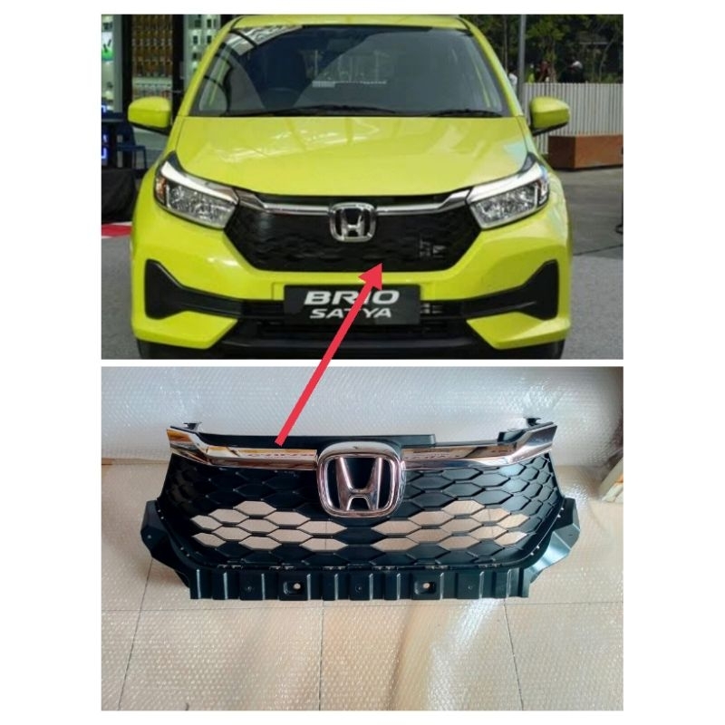 Jual Base Grille Depan Honda Brio Satya Original Shopee Indonesia