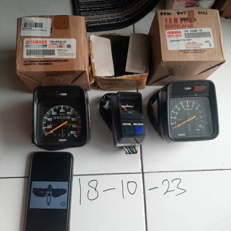 Jual Speedometer Speedo Meter Tachometer Assy Tr Rxking Rx King Kobra