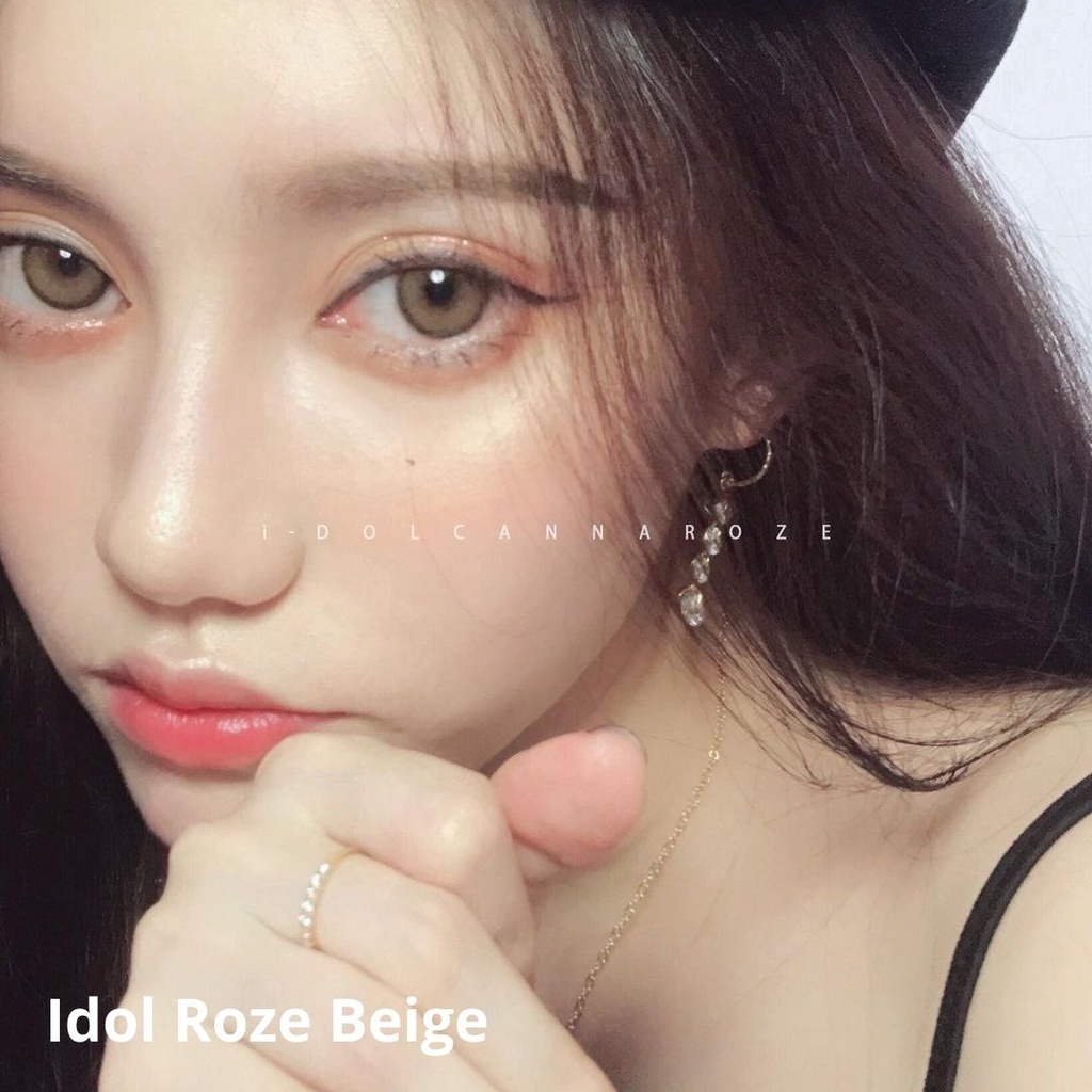 Jual Softlens I Dol Roze Sisse Lens Pumpkin Nude Beige Charcoal