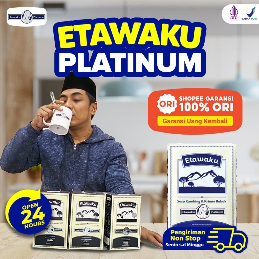 Jual Etawaku Platinum Bisa Cod Susu Kambing Etawa Asli Original