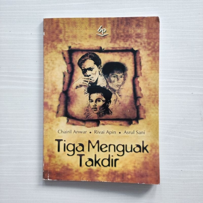 Jual Buku Bekas Original Tiga Menguak Takdir Chairil Anwar Shopee