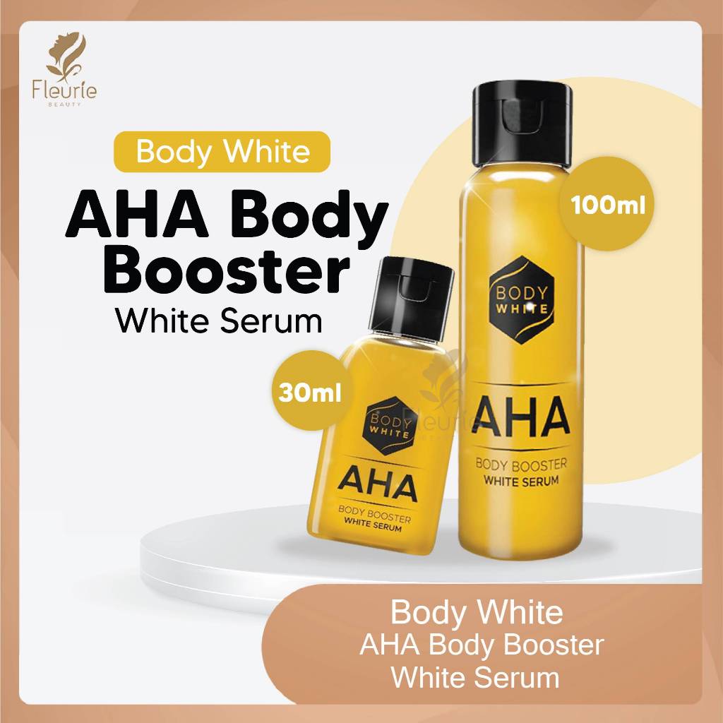 Jual Body White AHA Body Booster White Serum AHA Body Serum 30ml