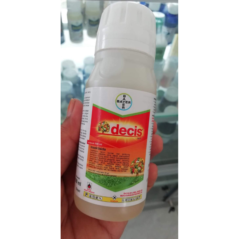 Jual INSEKTISIDA DECIS 25 EC KEMASAN 100 ML PEMBASMI HAMA TANAMAN ULAT